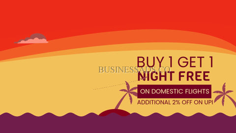 Buy 1 Get 1 Night Free